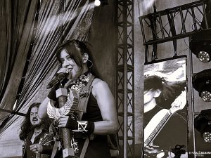 Laura Valentina Barrera con Razo en el Metal de las Montañas 2023